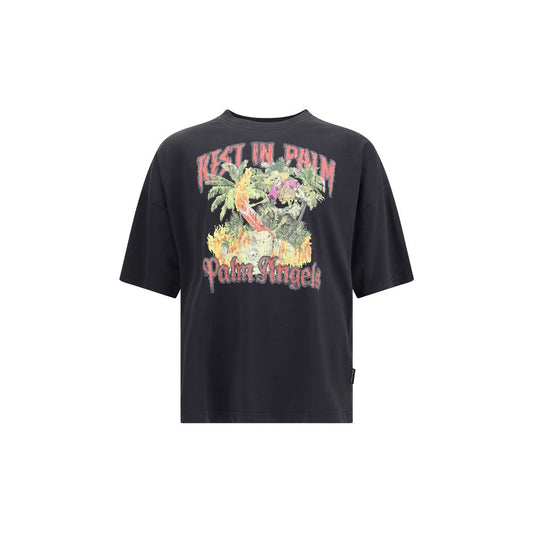 Palm Angels Rest in Palm T-Shirt aus Baumwolle