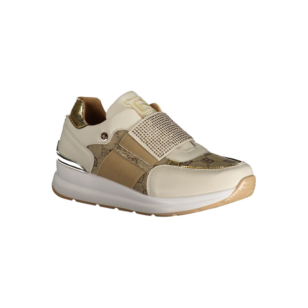 Laura Biagiotti Beige Polyester Sneakers